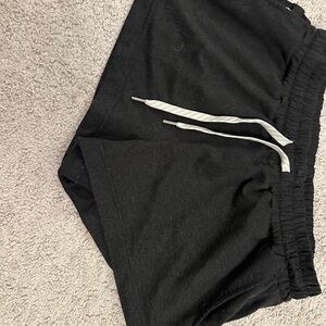 Vuori Black Shorts with Drawstring
